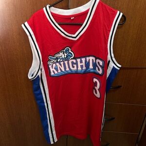 Red Knights Basketball Jersey